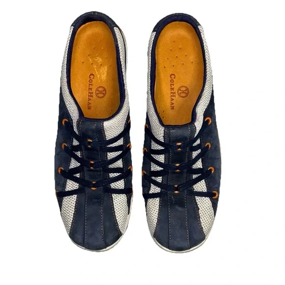 Cole Haan Nike Air Walking Mules Slip On Navy Blue Gray Sneakers Women’s Size 7 - Picture 7 of 15